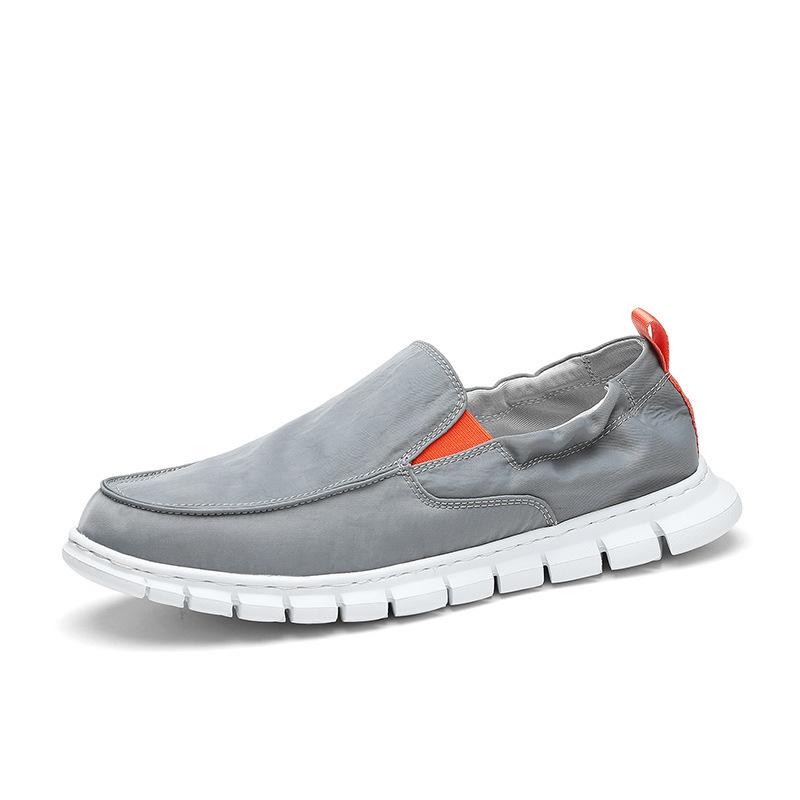 Couple Dude Loafers Trendy Casual Shoes Men's Canvas Shoes Foreign Trade Foot Cover Lazy One Pedal Women's Shoes