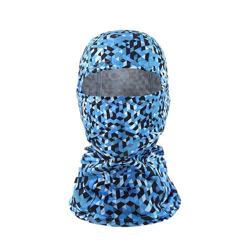Men Tactical Balaclava Face Mask Summer Sun Protection Bandana Cooling Neck Gaiter Hiking Scarves Motorcycle Cycling Helmet Hood