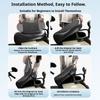 SEAMETAL Universal Motorcycle Summer Seat Pad Breathable PE Net Cover Sunproof Waterproof Cool Air Mat For Scooter E-Bike