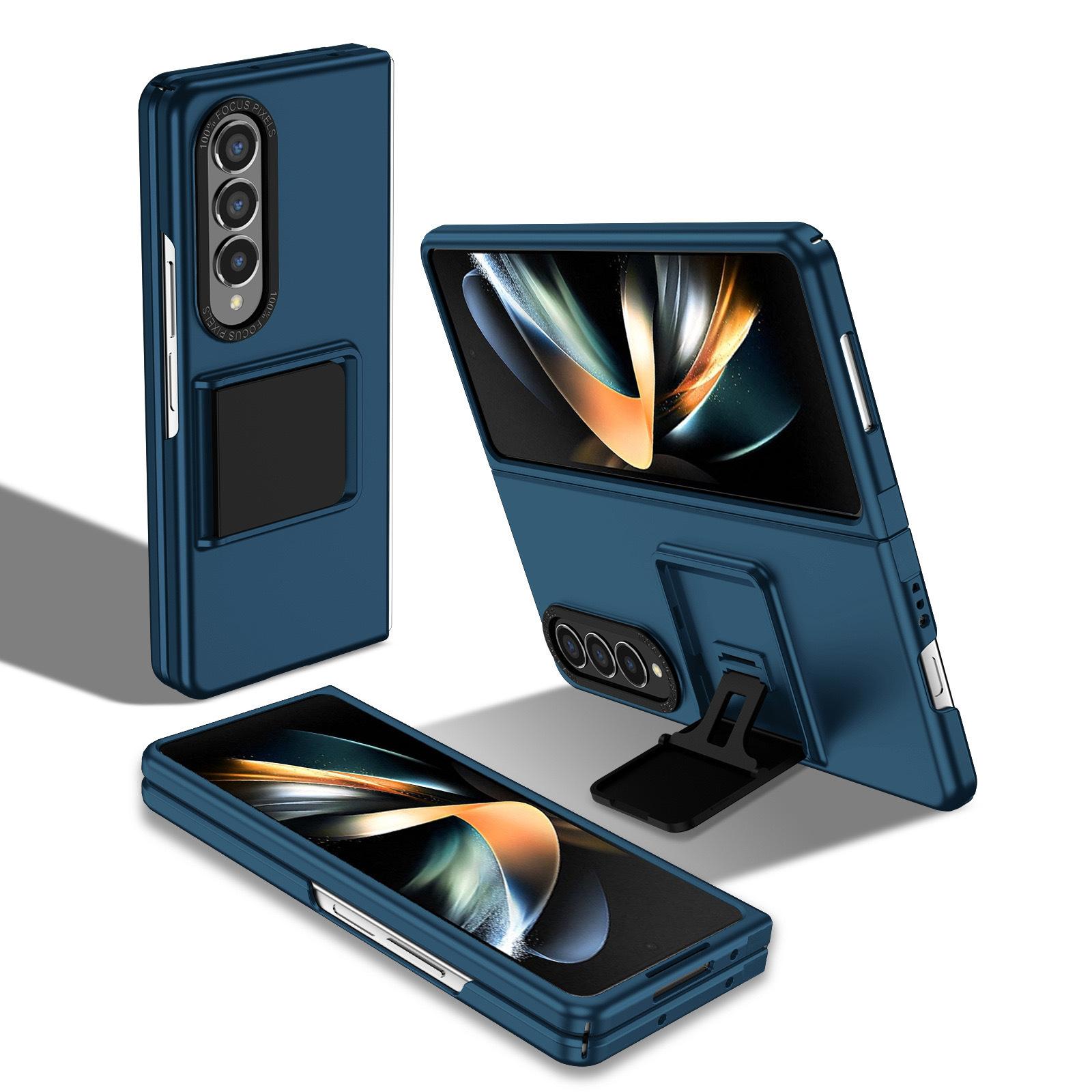 Stereo telescopic invisible bracket folding Samsung z flip 1st generation mobile phone case Z FOLD 1st generation Samsung z fold 7 [fold left and right]