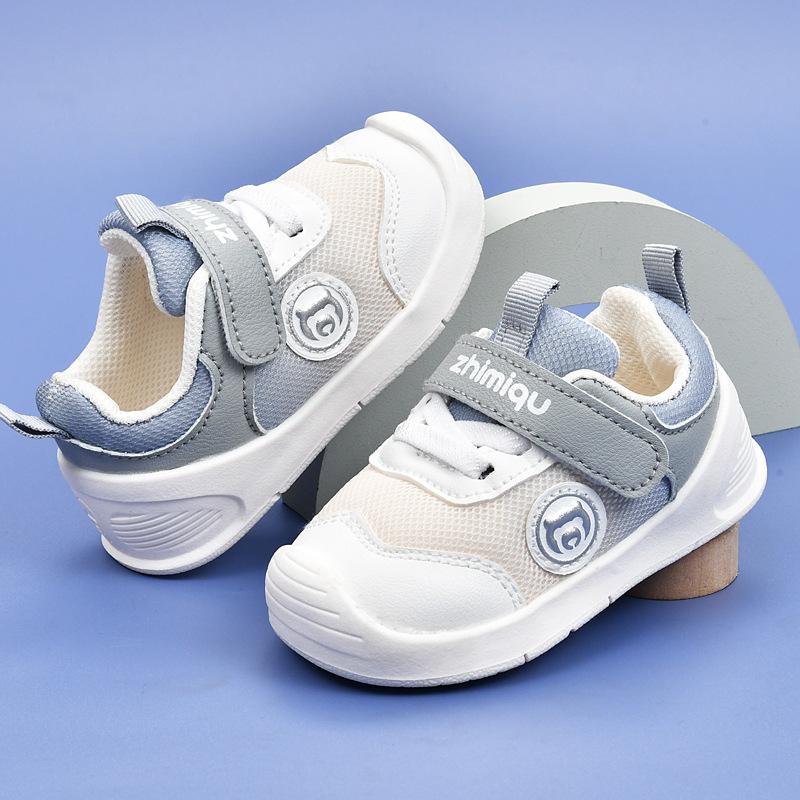 boys' and girls' baby shoes, spring-autumn 0–12 years old infant shoes, anti-kick children's shoes, infant toddler cloth shoes, soft sole