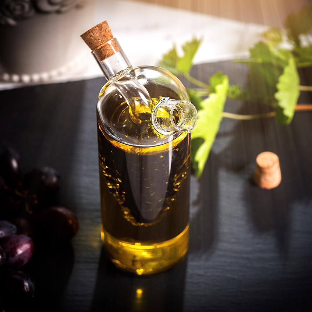 KADAX bottle for oil and vinegar 300 ml + 50 ml