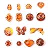 20g Perline Acriliche Sfuse, Trasparente Stile Vintage Smerigliato Oro in Rilievo, Adatte Per Braccialetti, Collane, Ciondoli e Accessori per Gioielli Fai da Te