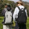 Schoolbag Backpack Outdoor Mountaineering Bag Black and White Color Matching Backpack Sports Travel Hiking Lightweight Backpack School Bag
