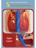 Kids' Montessori Multi-Layer Busy Board: Early Education Dressing Practice Tool