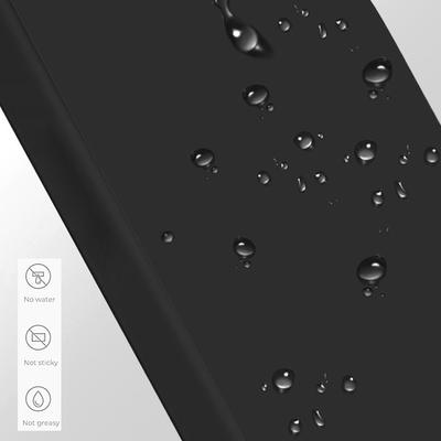 For Samsung Galaxy A54 5G Rubberized TPU Phone Case Soft Fiber Lining Straight Edge Cover