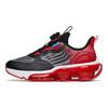 Anta Comfortable Non-Slip Shock Absorbing Wear-Resistant Low-Top Running Shoes Kids Sneakers Black Red 312215555-9
