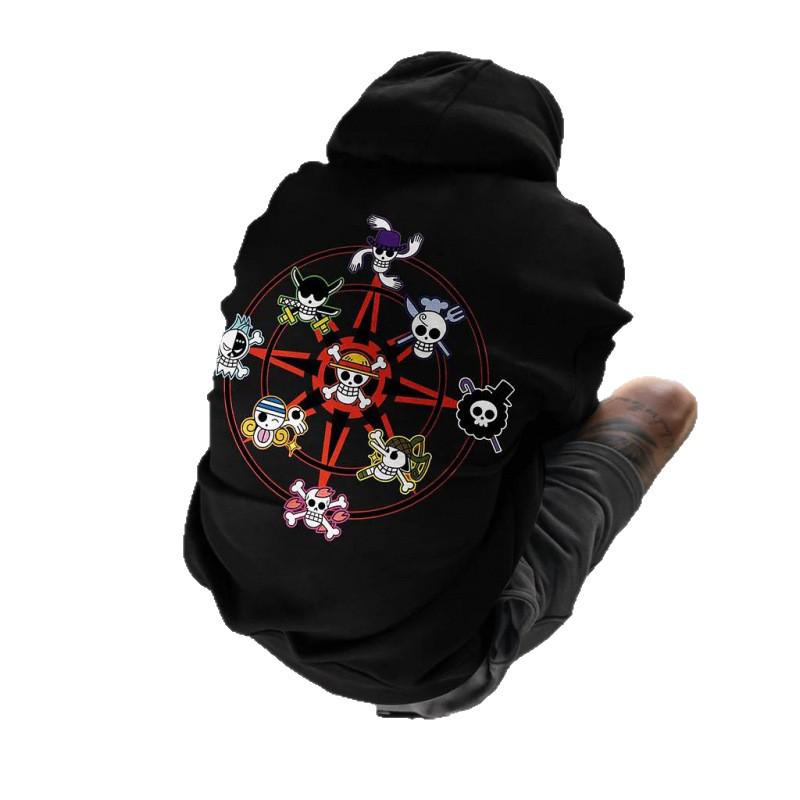 European Size Unisex Hip Hop Hoodie Set