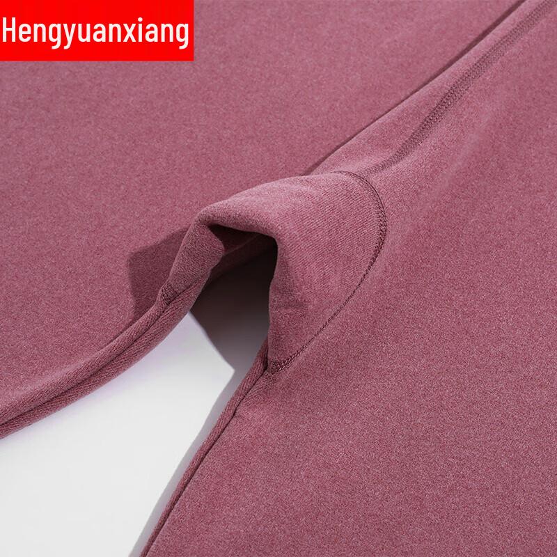Hengyuanxiang Women's Fleece-Lined Thermal Leggings with Knee Pads TC-5002