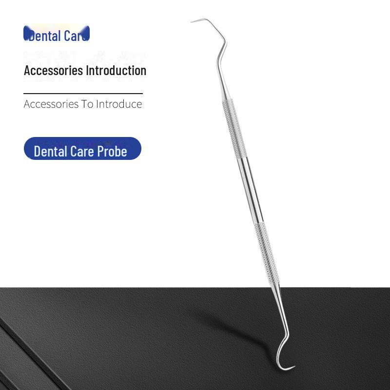 

Набор стоматологических инструментов: Средство для удаления зубного камня, зубочистка и крючок-зонд