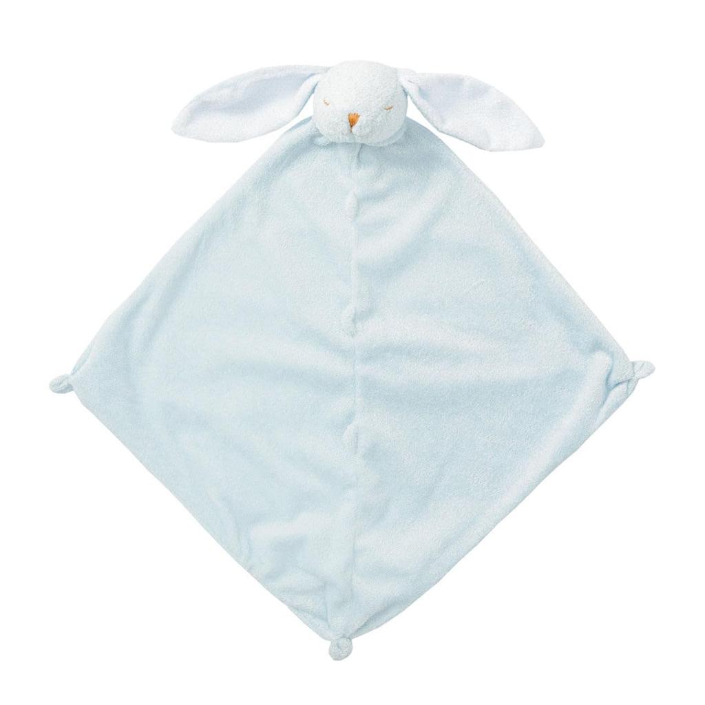 ANGEL DEAR Japanese Baby Shower Plush Swaddle Blue Blue (Official Product) Gift Blanket, Bunny, Kids'