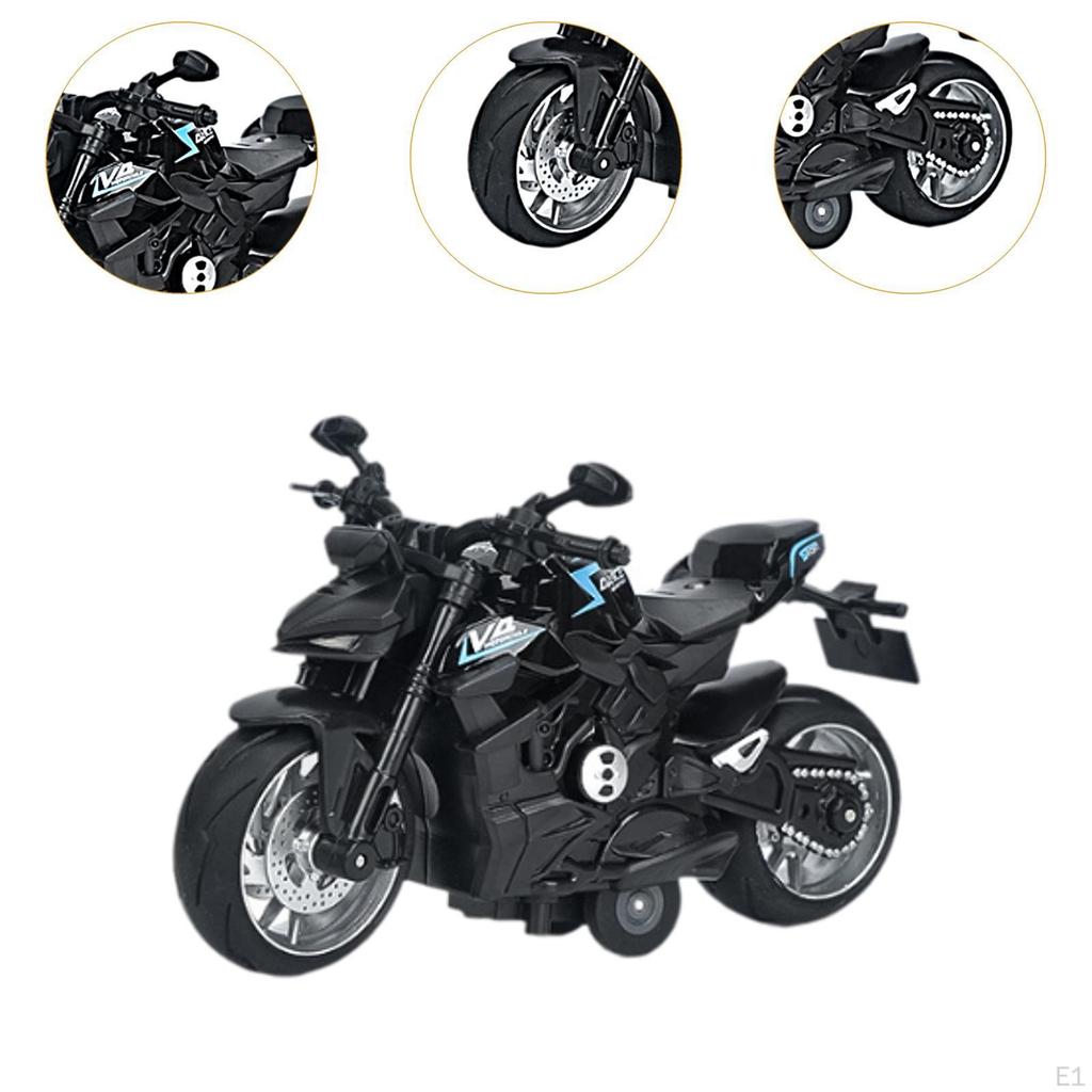 Motorcycle Model Motorbike ,Pull Back Toy ,Simulation for Sons Children