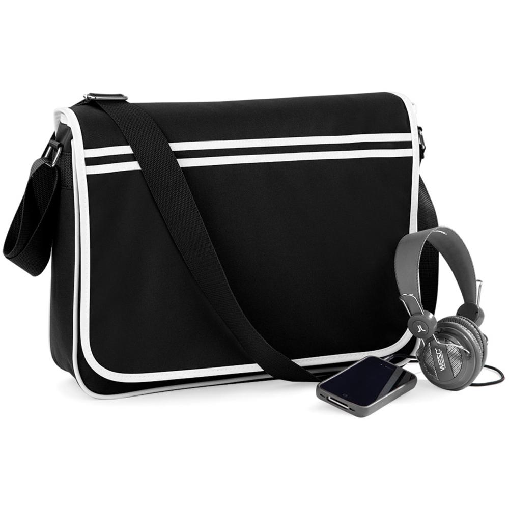 BagBase Retro Adjustable Messenger Bag (12 Litres)