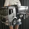 Double E E590 Large RC Dump Truck 1/20 Remote Control Truck Car Simulated Engineering Vehicle Toys Alloy Dumper Model Boys Gifts
