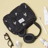 (Large) Large Capacity Black Rabbit Travel Underwear Cosmetic Pouch