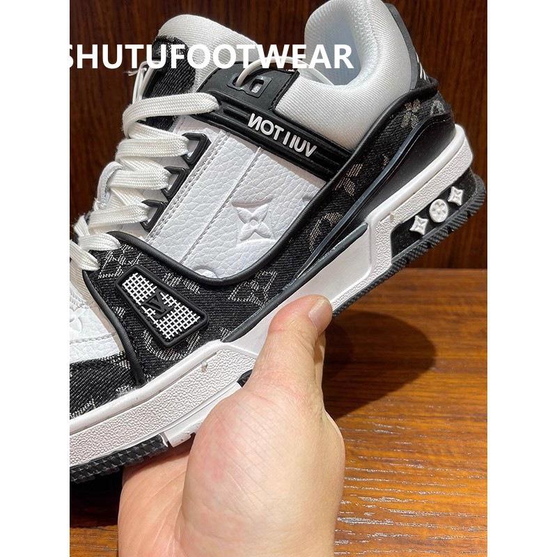 Sommer Herrenschuhe neue Freizeitschuhe weiche Sohle Farbabstimmung Sportschuhe Trend Niedrig geschnitten atmungsaktiv rutschfest Board Schuhe