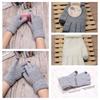 Gifts Winter Women Touch Screen Wool Gloves Fingerless Mittens Knitted