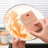 5/10pcs Colorful Dishwashing Sponge Wood Pulp Non Stick Reusable Household Dishwashing Decontamination Kitchen Cleaning Tools