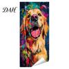 Easy Application Decals Fun Animal Trash Can Stickers, Self?Adhesive Bin for Outdoor Creative Covers Garbage Can, Mailbox Storage Box Yard