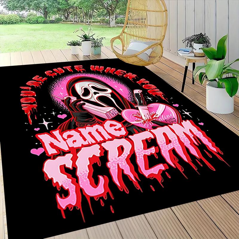 Custom Name FNAF Fan Art Compilation Carpet Rug Customizable Soft Washable Anti-Slip Home Living Room Sofa Mats Personalized Rug. 0909115