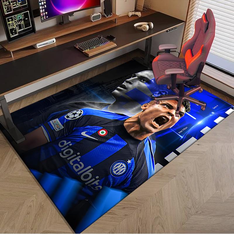 1 Stück Energie-Stil im Sport Martinez Teppich Spielteppich, Fußmatte für Schlafzimmer Wohnzimmer Eingangsbereich Teppich, Heimdeko-Idee Geschenk für Weihnachten Geburtstag
