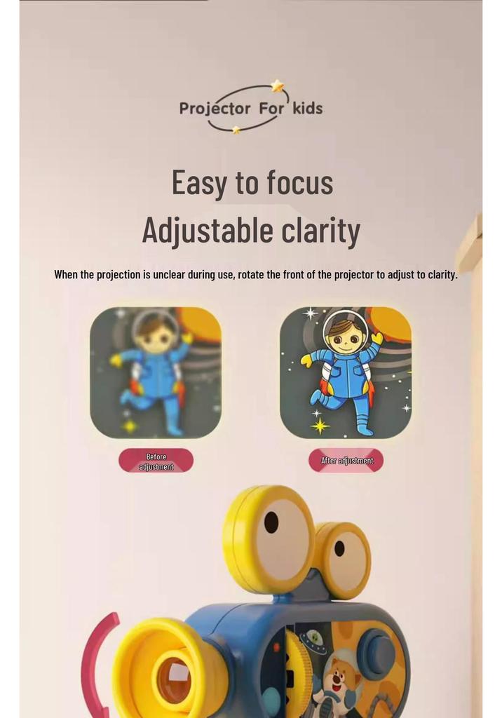 Luminous Story Projector Toy for Early Childhood Education