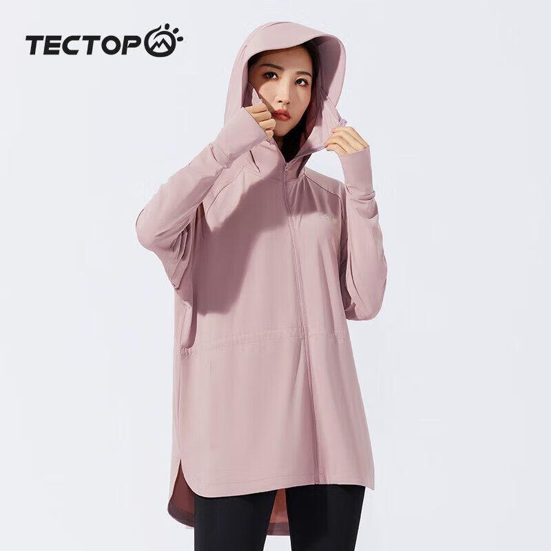 TECTOP Women s Ice Silk Cooling Sun Protection Jacket M