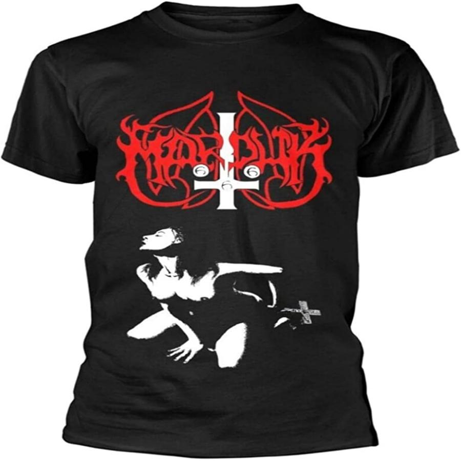 NOTEE Мужская футболка Marduk  F___ Me Jesus  Футболки Черный S разноцветный