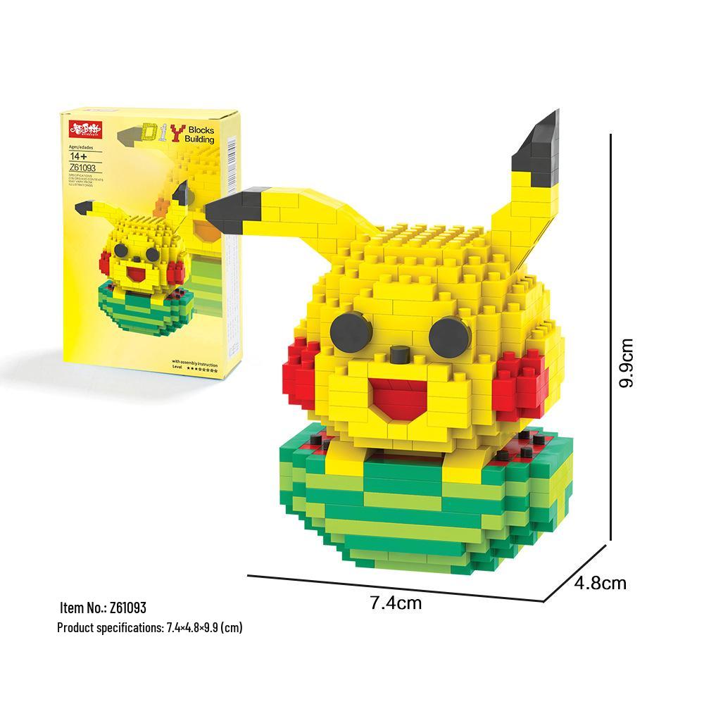 Kuromi and My Melody Compatible Building Blocks for Girls - Sanrio-Inspired Toys