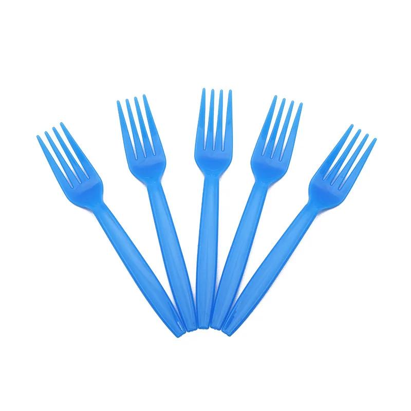 Game on Party Blue Handle Disposable Cutlery Cup Plate Napkin Banner Tablecloth Boy Game Birthday Party Decoration Supplies