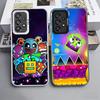 Carcasă de telefon rezistentă la șocuri Geometry Dash Game pentru Samsung A17 A16 A15 A14 A37 A57 A36 A56 A26 A35 A55 A25 A34 A54 A24 A13 A23 A33 A53