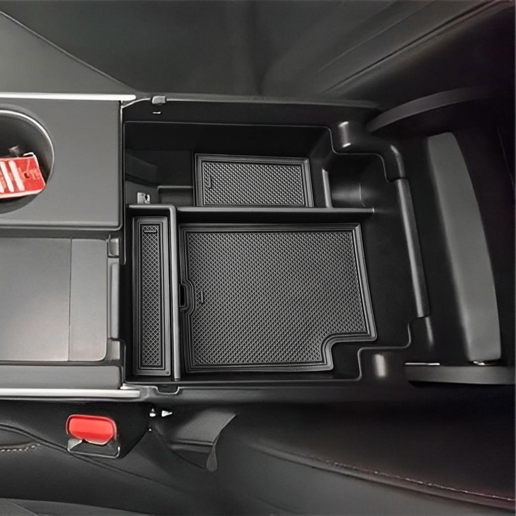 Center Console Organizer for Acura TLX 2025-2025 Accessories ABS Armrest Storage Box Interior Center Console Tray Storage Box