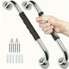Premium Stainless Steel Shower Grab Bar Set - Anti-Slip, Durable Safety Handle for Seniors & Handicap