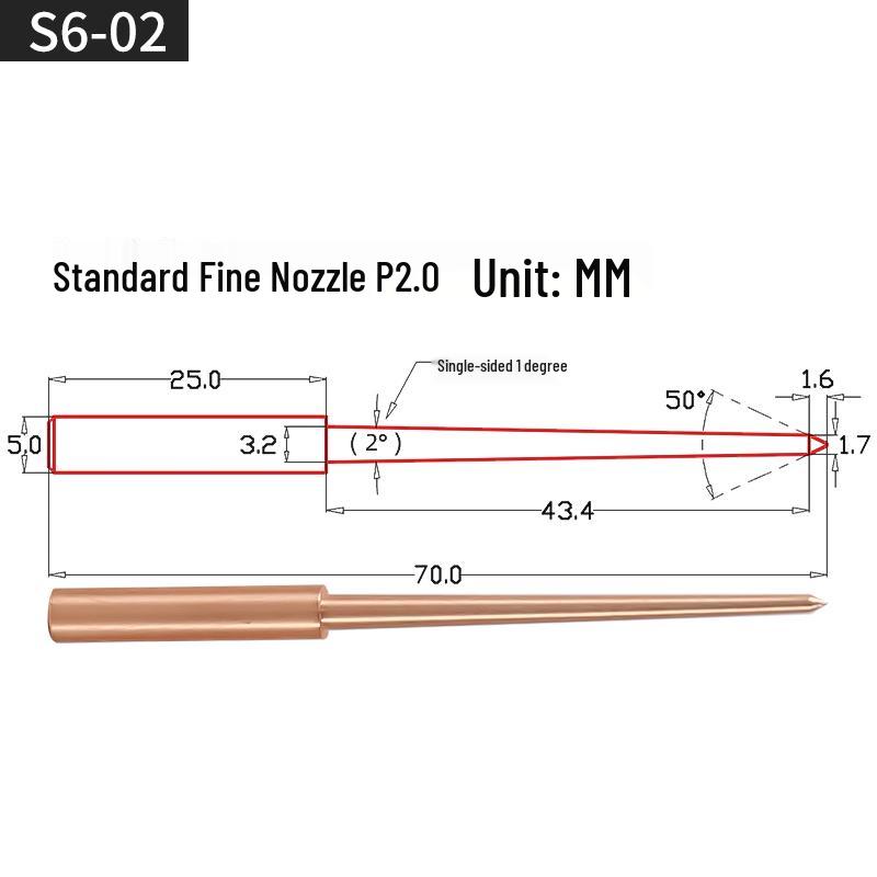 EDM Copper Electrode Rod - Fine Gate Submarine Red Copper