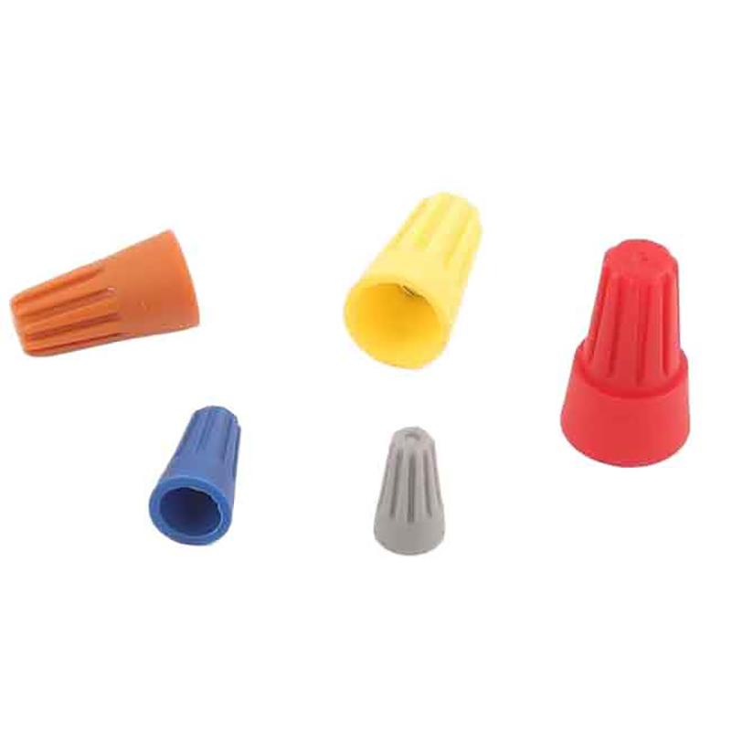 50Pcs Fast Wire Connector P1 P2 P3 P4 P6 Electrical Insulated Twist Crimp Terminal Nut Spring End Cap Rotating Splicing