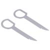 Car Stereo Radio Release Keys Ergonomic Portable Metal Removal Install Tool Universal