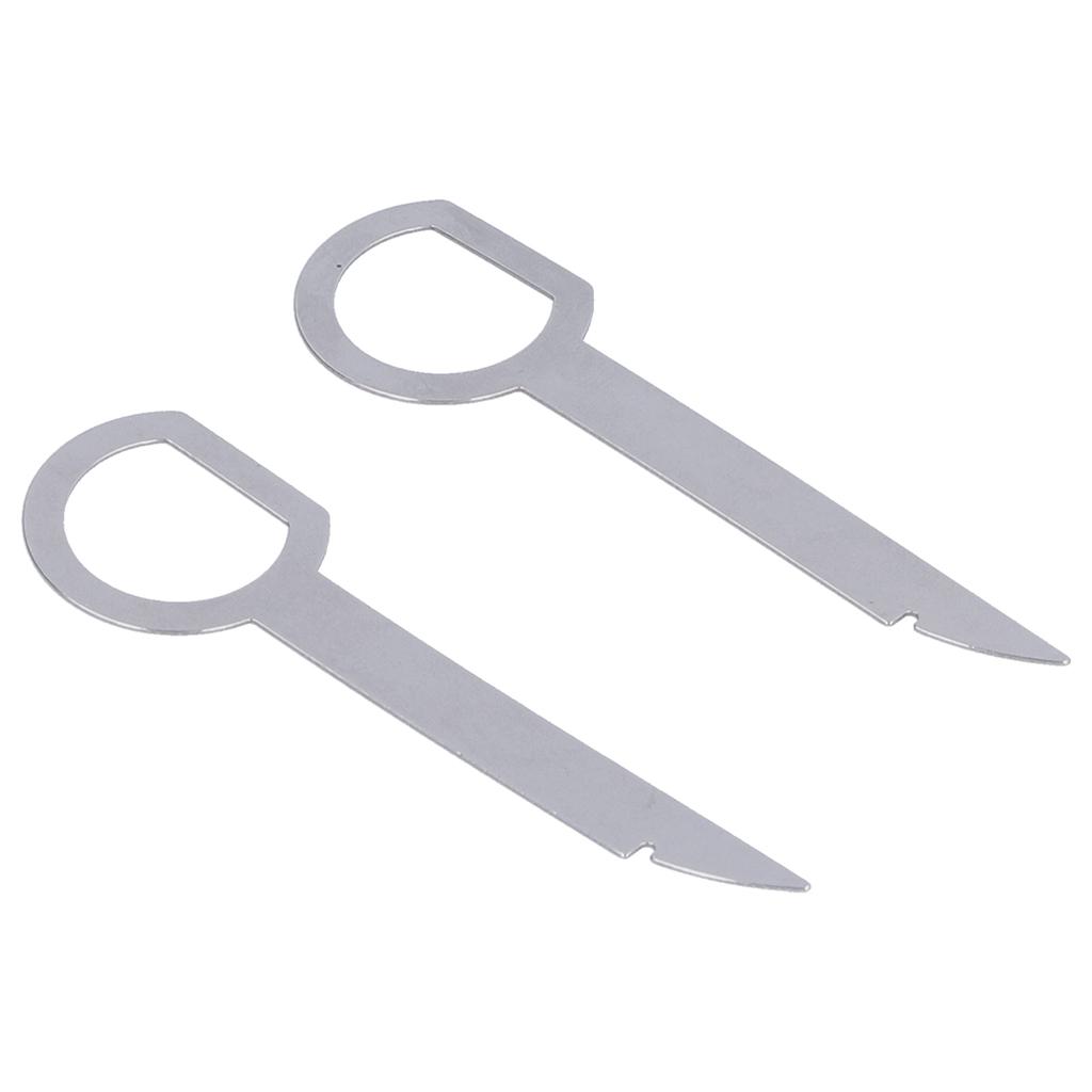 Car Stereo Radio Release Keys Ergonomic Portable Metal Removal Install Tool Universal