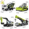 SPIELZEUG Engineering Lkw Bausteine Kran Bulldozer Bagger Auto Stadt Bau MOC Ziegel Set Für Kinder Kinder
