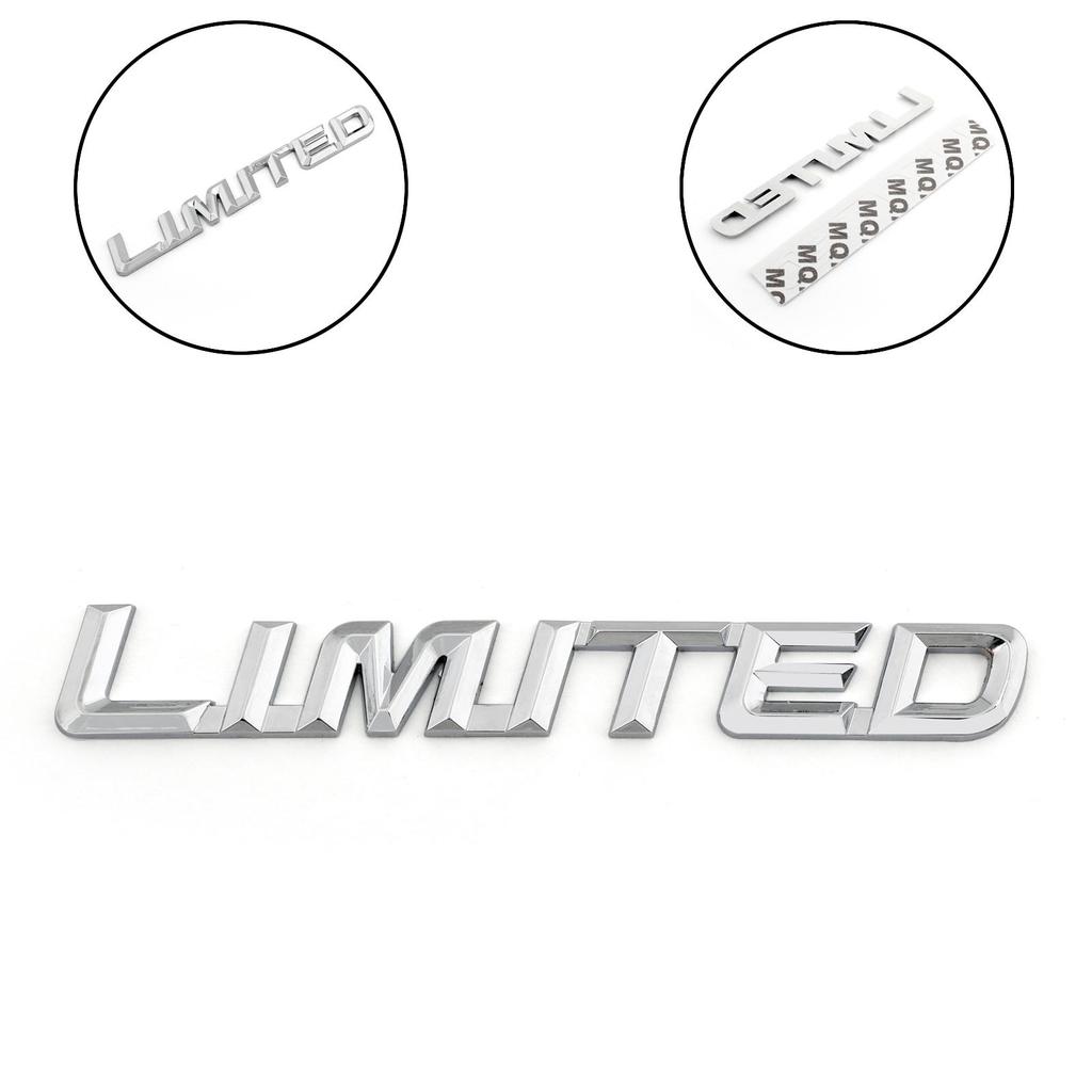 Auto Metall Chrom LIMITED Aufkleber Plakette Emblem Aufkleber Kotflügel Seite für Highlander