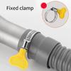 Corrosion Resistant 70cm/100cm PVC Drain Hose Flexible Plumbing Pipe Bendable Pipe for Bathroom & Kitchen Application