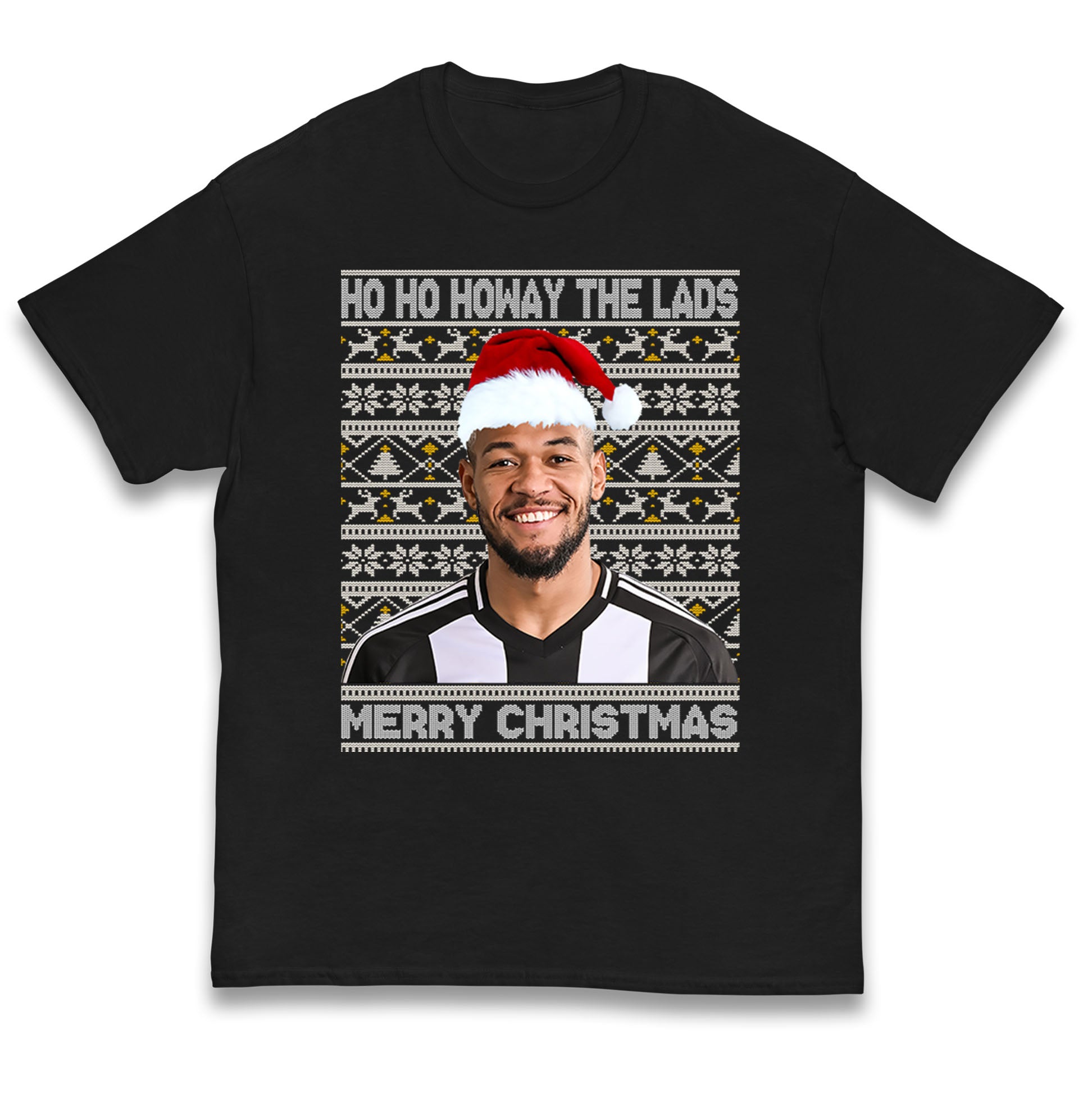 Joelinton Christmas Football Kids T Shirt Newcastle United FC Top 140