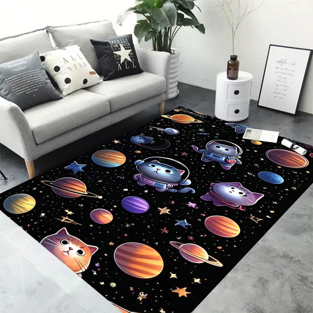 

Cartoon Astronaut Aviation Carpet Rug for Home Living Room Bedroom Sofa Doormat Decor Kids Game Area Rug Floor Mat Gift 40x60CM