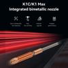 3D Printer Accessory 1.0mm CZ Copper Hardened Steel Coating Nozzle Compatible with Creality K1C K1
