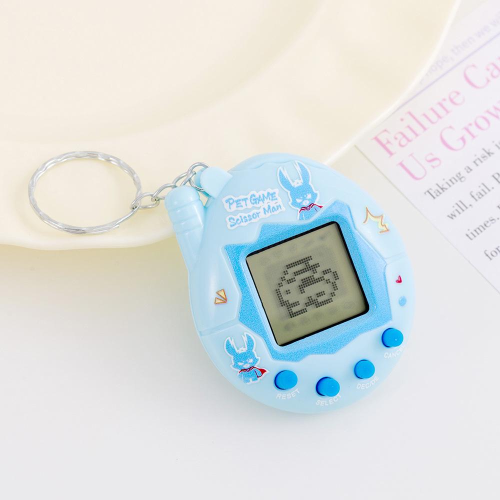 Portable Interactive Virtual Pet Console Keychain