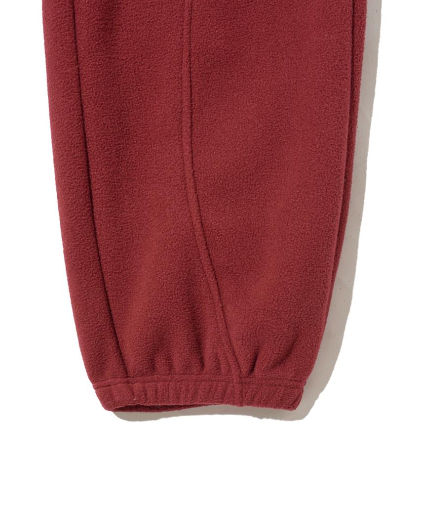 Beoteopeullaiseupocheuweeo Active Fleece Pants Burgundy