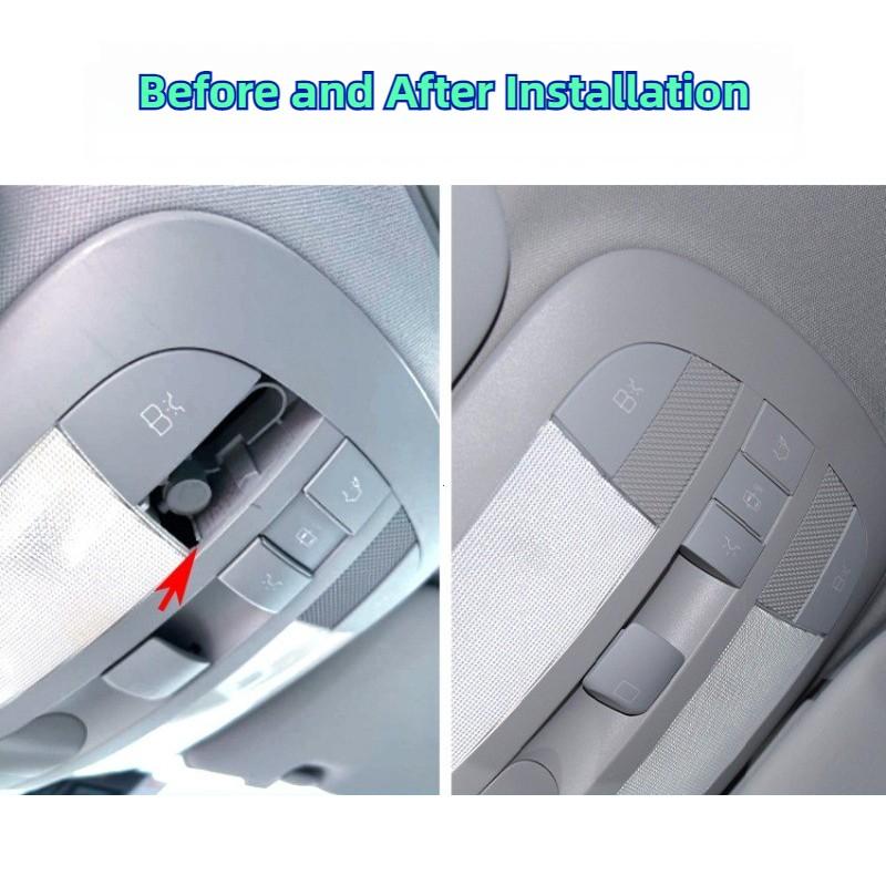 Car Sunroof Switch Indoor Light Grille Cover Decoration Auto for Mercedes Benz W164 ML GL Class R300 R320 ML350 GL400 2006-2012