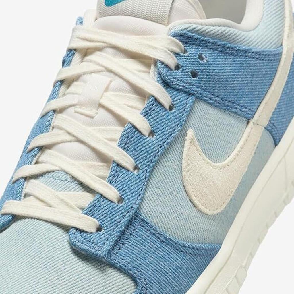 Nike Dunk Low W DUNK Smoky Size LOW, Blue/Denim Turquoise/Ochre/Pale Ivory, IH5073-006, 23.0cm