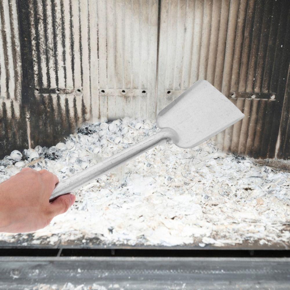 Thickening Coal Shovel Iron Sturdy Long Handle Coal Ash Shovel Lasting Time Use Strong Slag Shovel Stove Shovel Kitchen