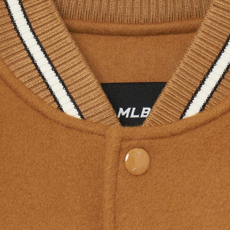 Cleveland Guardians Yetiştirme Vintage Amerikan Günlük Çok Yönlü Moda Yumuşak Uzun Kollu Ceket Unisex ceketler Deve Tüyü 3AJPV0534-45CAS