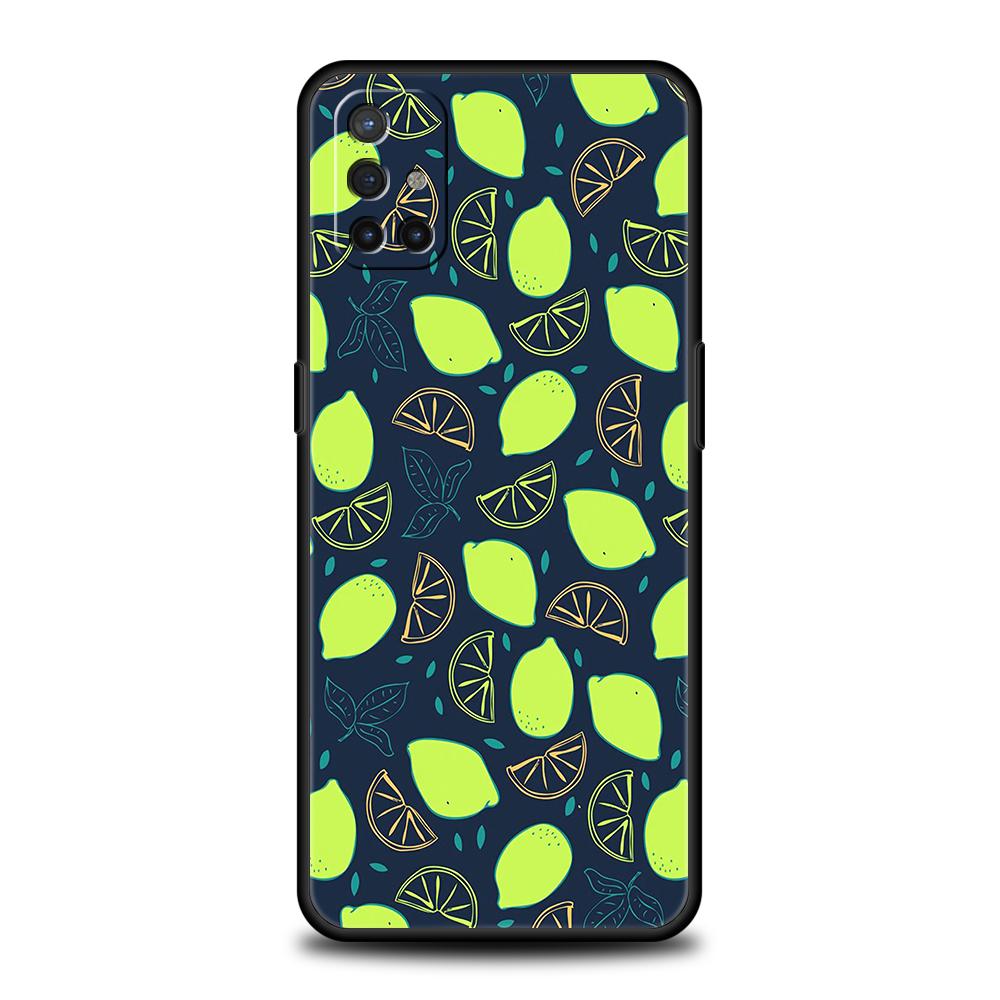 Phone Case For OnePlus 13 12 11 10 9 Pro 9T 13R 12R 10R 9R 9RT 10T 8T 8 Nord 2T CE 2 3 5G N200 N30 Soft Cover Fruit Lemon